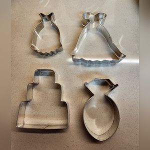 Wedding Shower Cookie Cutters